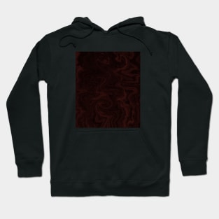 Abstract Red and black marble pattern - dark art Hoodie